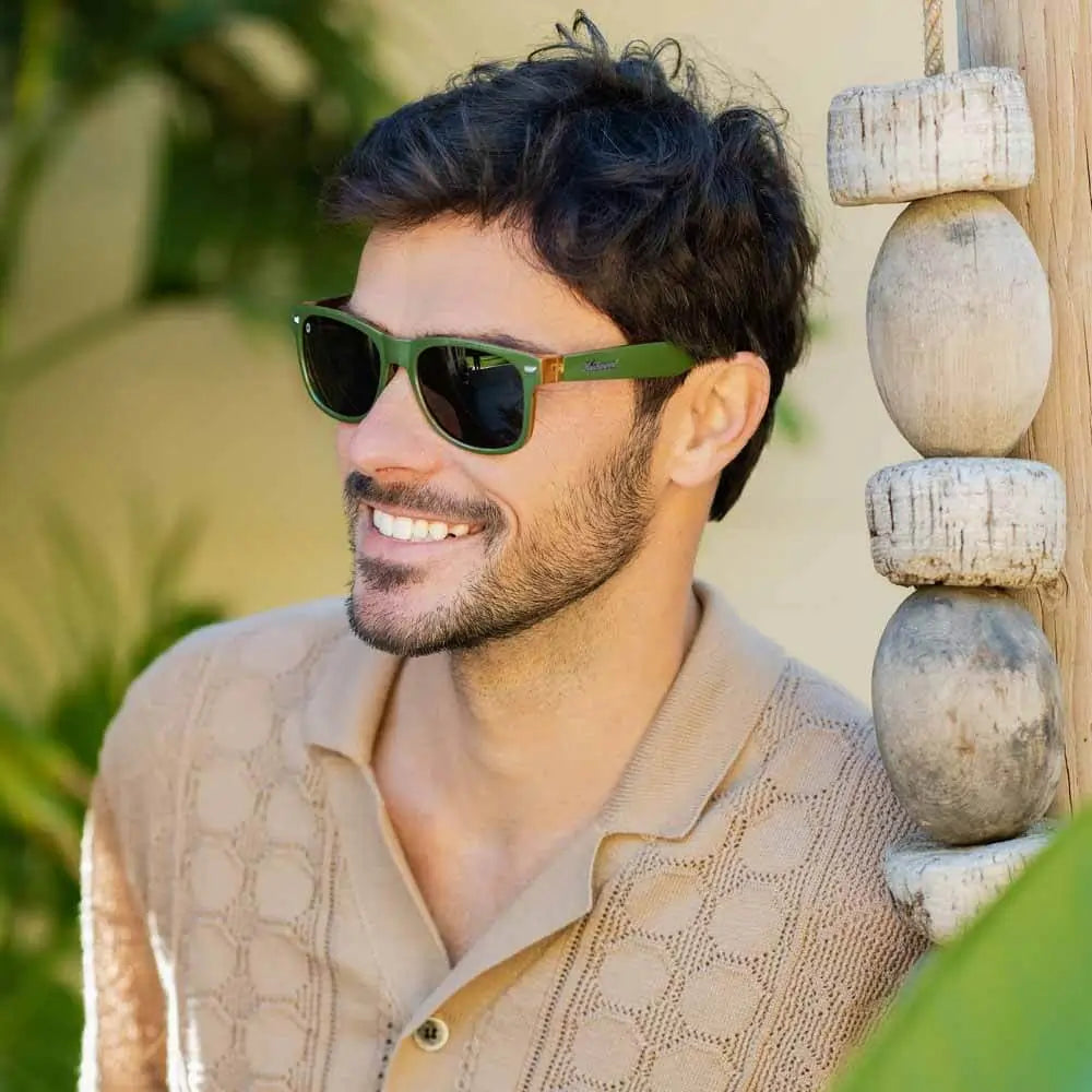 Men wearing Coyote Calls Fort Knocks Sunglasses
