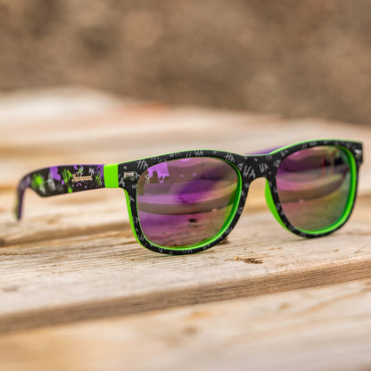 Lifestyle photo of Knockaround x The Joker Fort Knocks Sunglasses