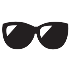 Glossy frame treatment icon