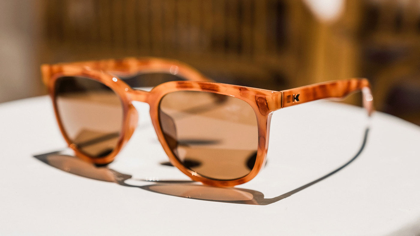 Glossy Blonde Tortoise Shell / Amber Paso Robles