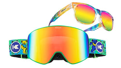 Grateful Dead Bundle: Fort Knocks sunglasses and Slingshots snow goggles