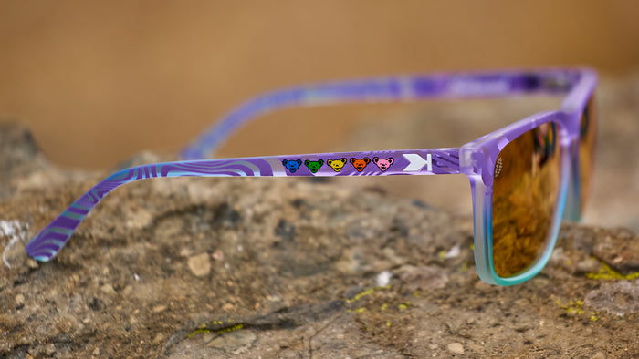 Lifestyle photo of Grateful Dead Trippy Bears Fast Lanes Sunglasses