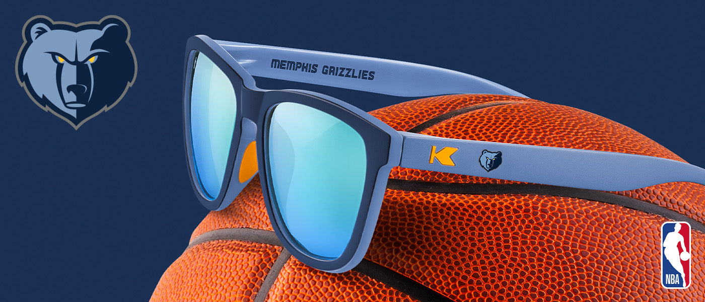 Knockaround x NBA. Memphis Grizzlies Lakers Product Desktop Page