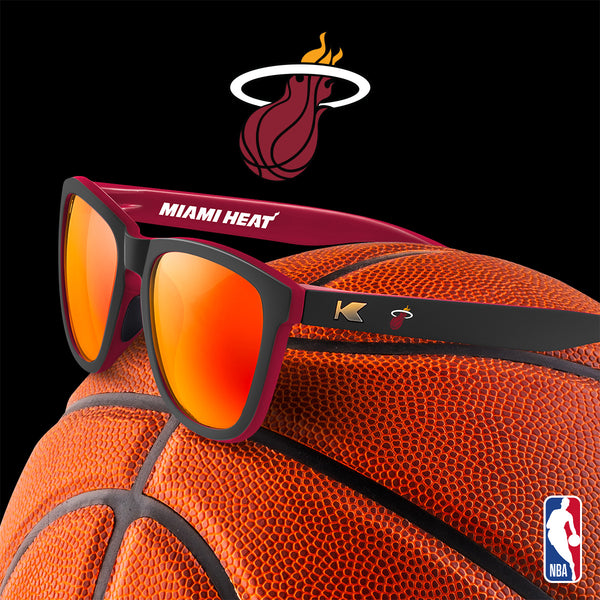 Knockaround x NBA. Miami Heat Product Mobile Page