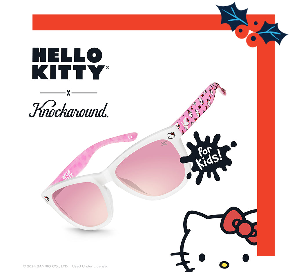 Knockaround X Hello Kitty Kids Premiums Sunglasses 