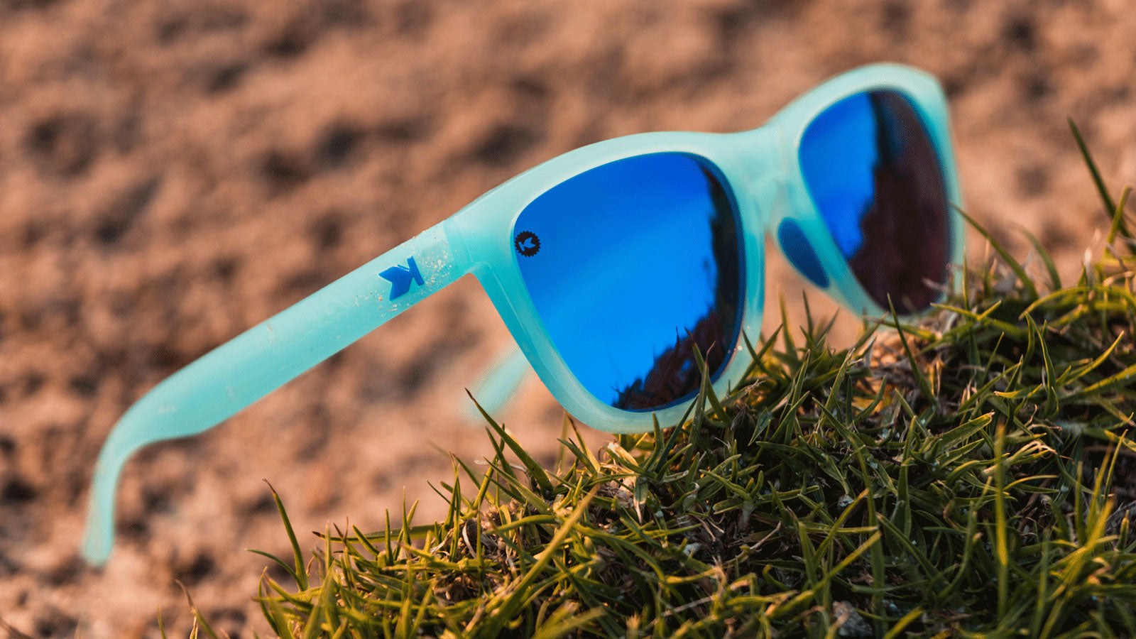 Lifestyle photo of Icy Blue / Moonshine Premiums Sport Sunglasses