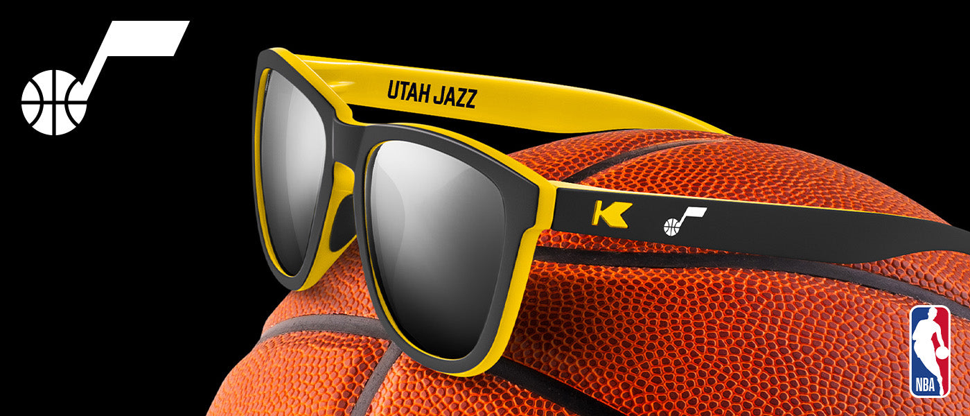 Knockaround x NBA. Utah Jazz Product Desktop Page