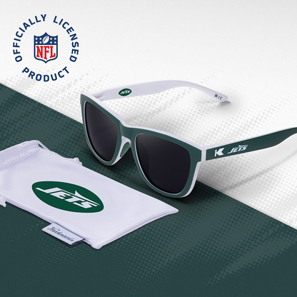 Knockaround and New York Jets Premiums  Sport Sunglasses Mobile Banner