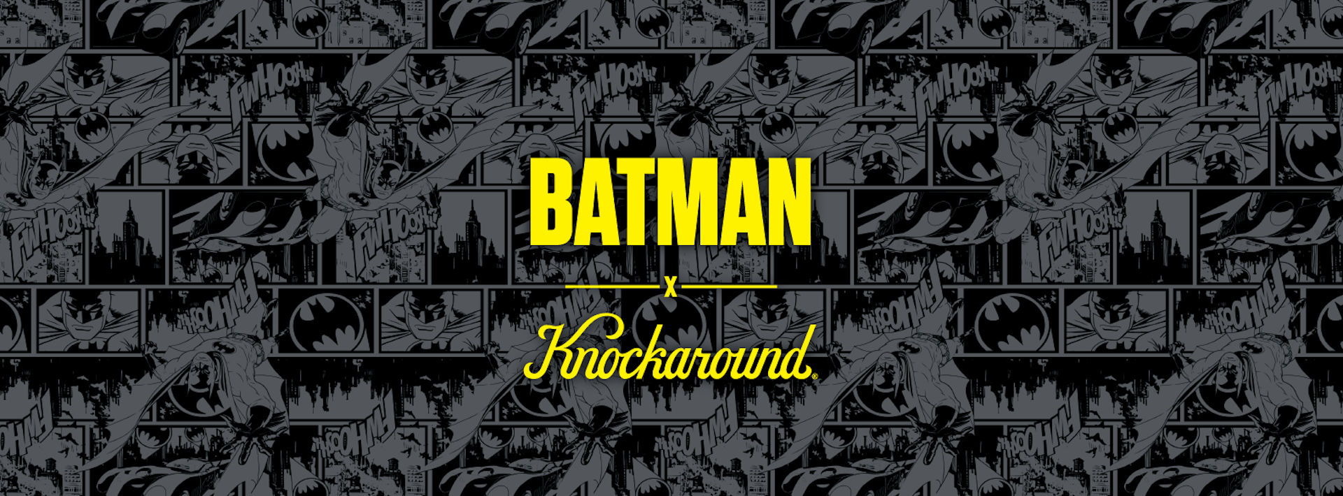 Knockaround x Batman Footer Banner