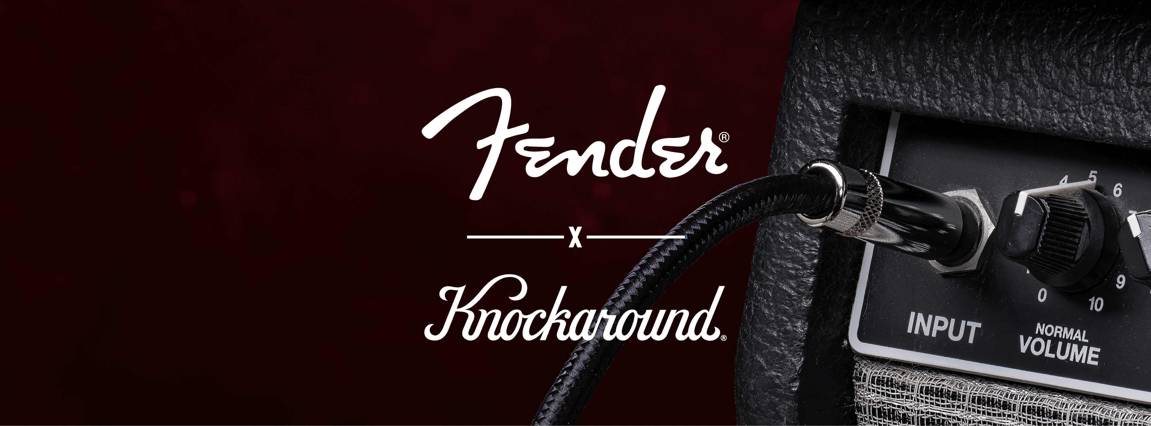 Knockaround x Fender Collection Footer Banner