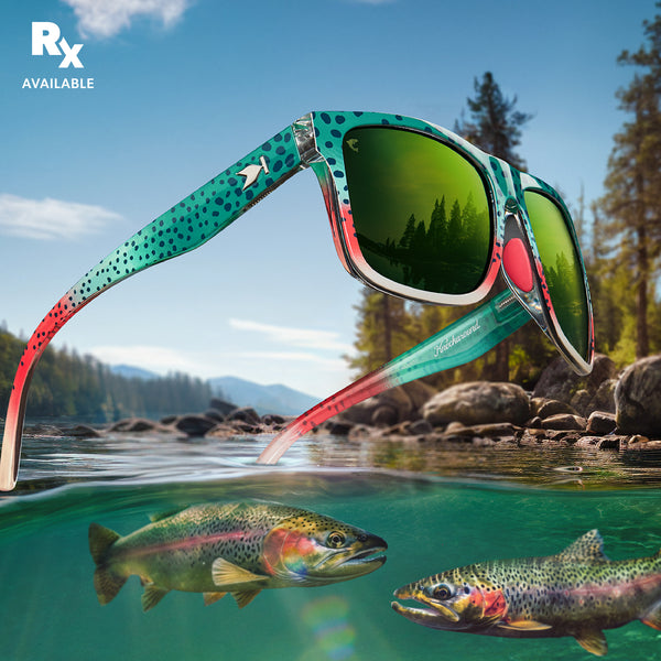 Rainbow Trout Torrey Pines Sport Sunglasses Header Mobile Page