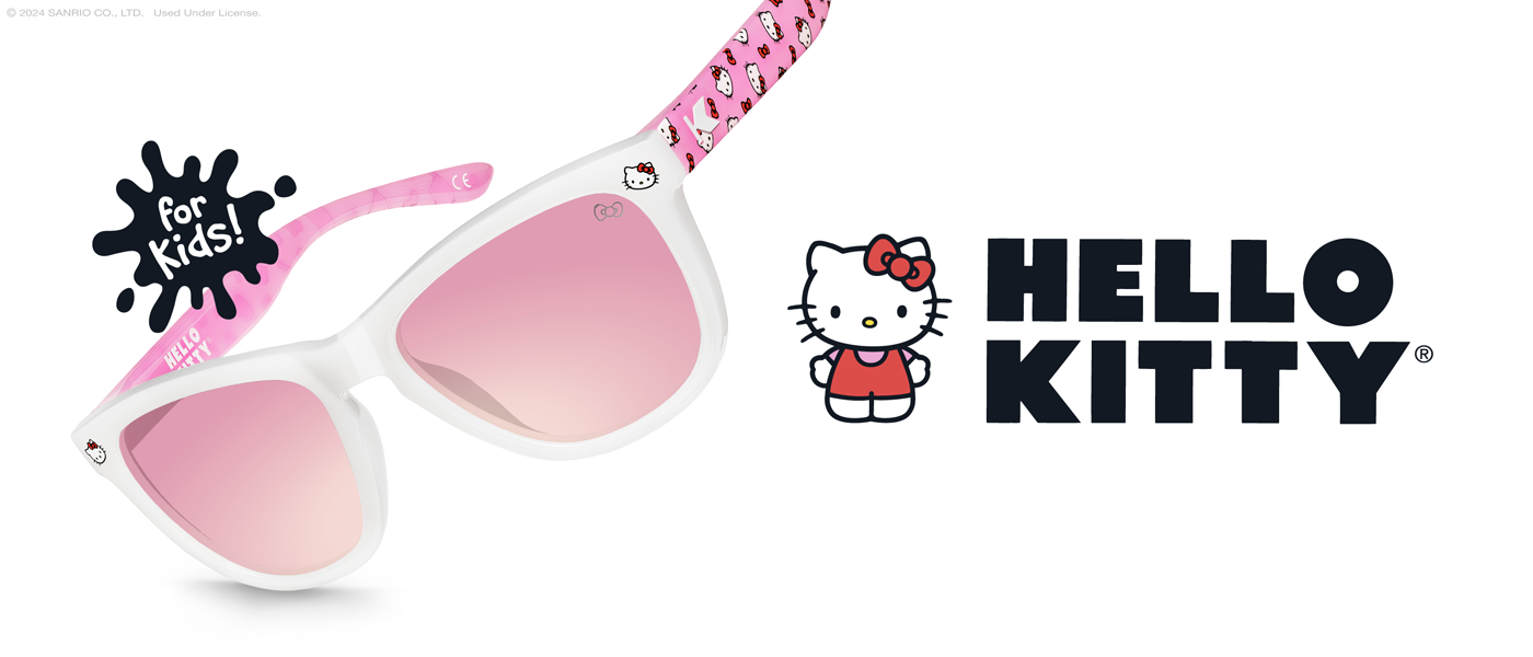Knockaround x Hello Kitty. ⓒ 2024 SANRIO CO., LTD. Used Under License.