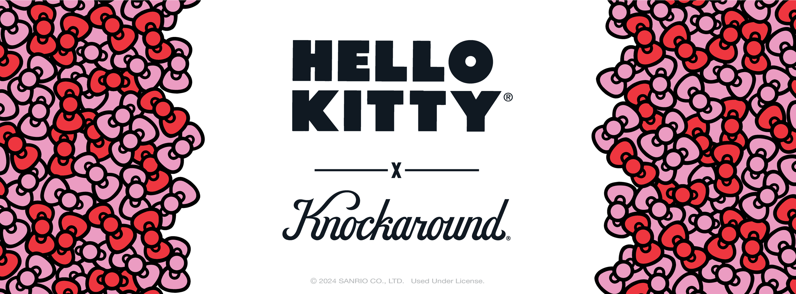 Knockaround x Hello Kitty. ⓒ 2024 SANRIO CO., LTD. Used Under License.