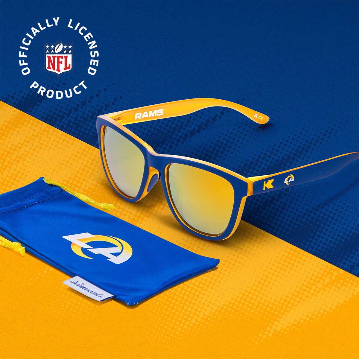 Los Angeles Rams Sunglasses - Knockaround.com
