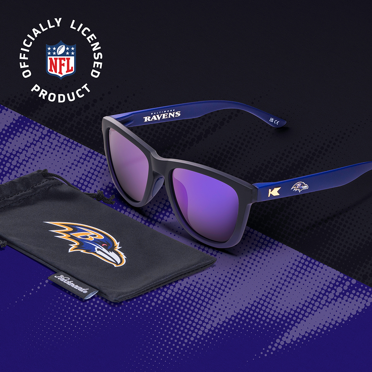 Baltimore Ravens Sunglasses - Knockaround.com Baltimore Ravens Sunglasses - Knockaround.com