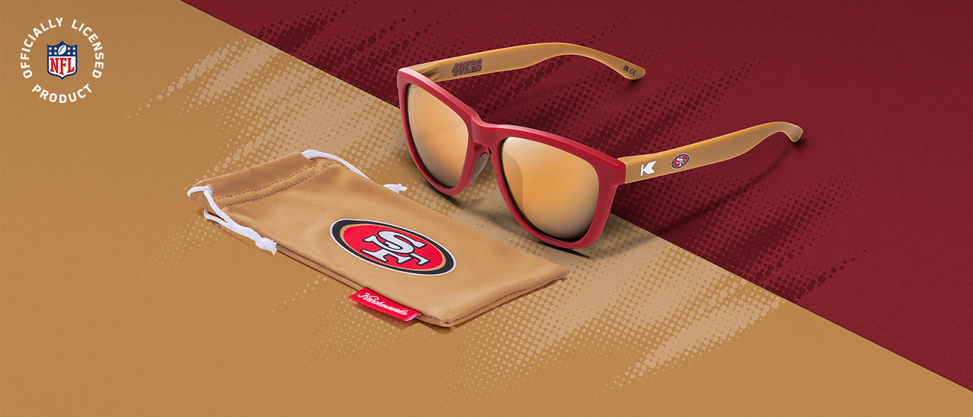 Knockaround x NFL. Officially Licensed NFL Product 