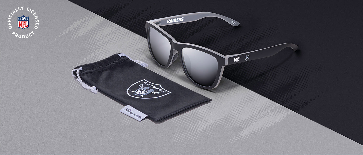 Las Vegas Raiders Sunglasses - Knockaround.com