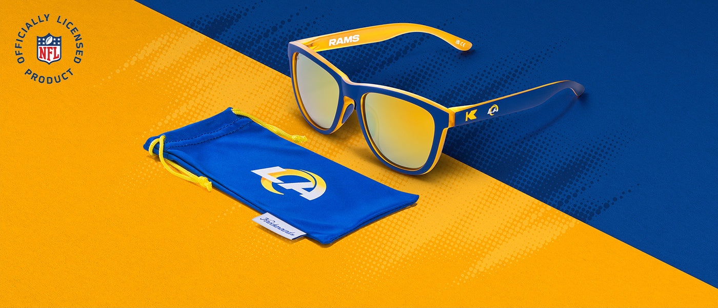 Knockaround x NFL. Officially Licensed NFL Product 