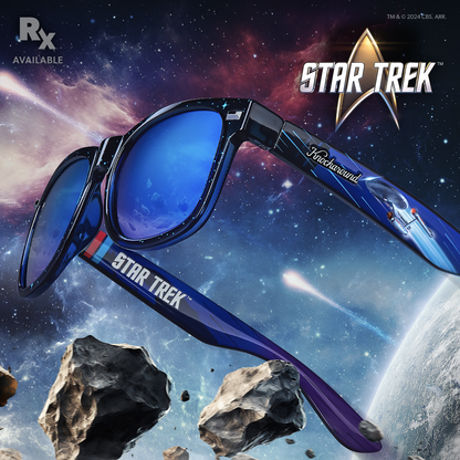 Knockaround x Star Trek. ™ & © 2024 CBS. ARR. Rx Available