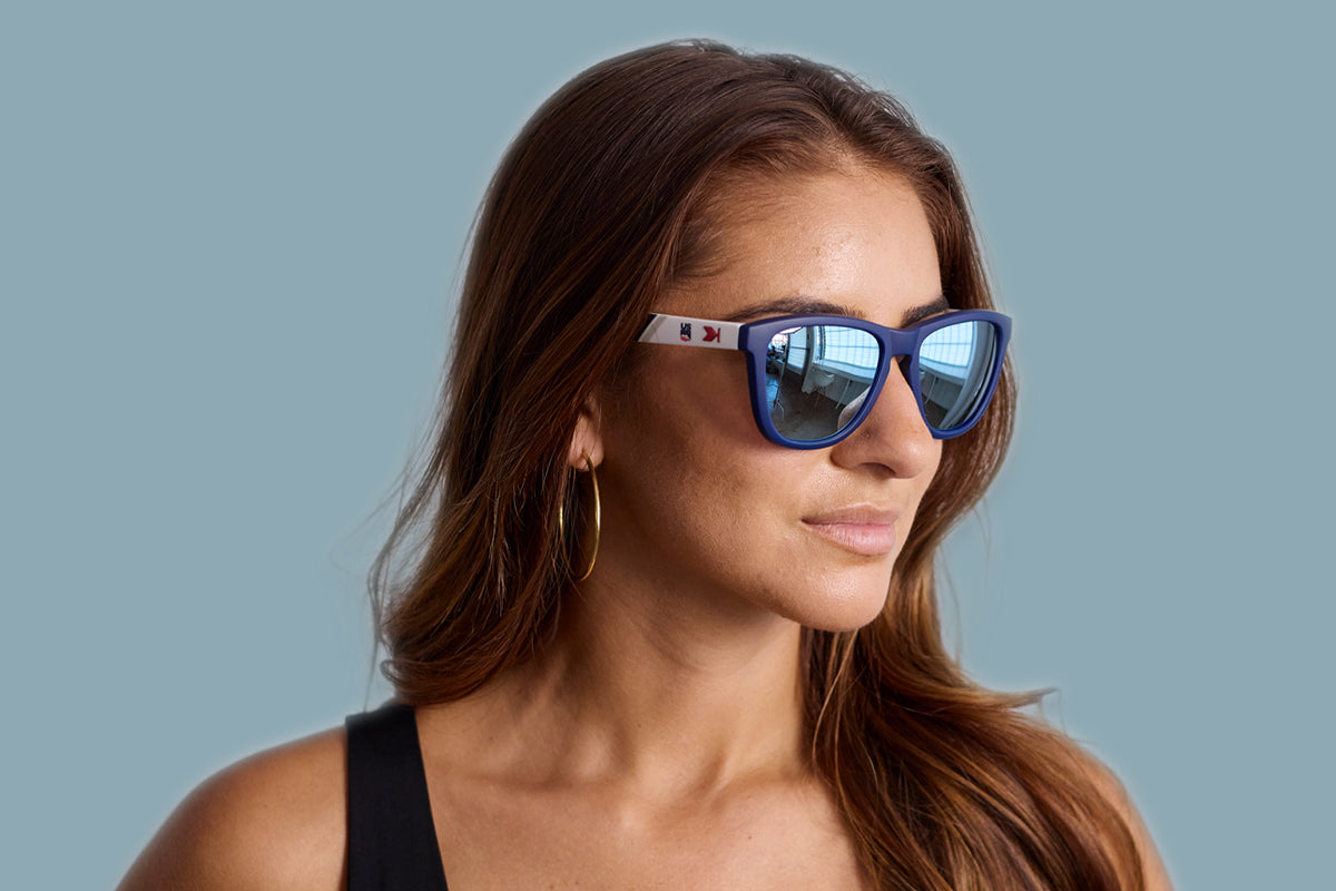 Women wearing Knockaround and U.S. Ski & Snowboard Premium Sport