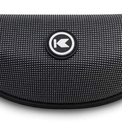 Close up design of our Black Zipper Case