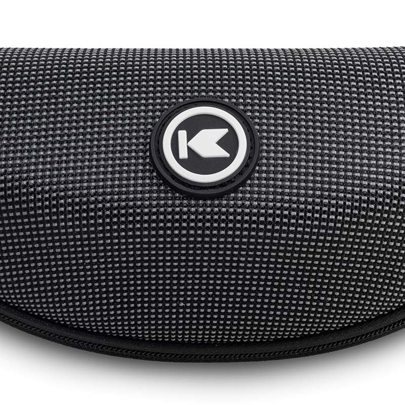 Close up design of our Black Zipper Case