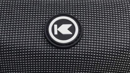 Close up design of our Black Zipper Case