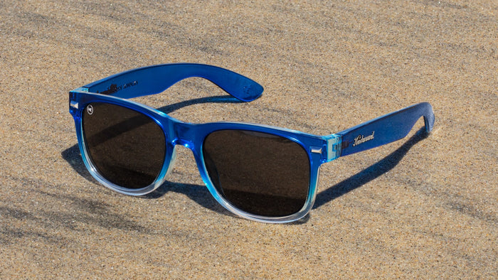 Lifestyle photo of Blue Obsidian Fort Knocks Sunglasses