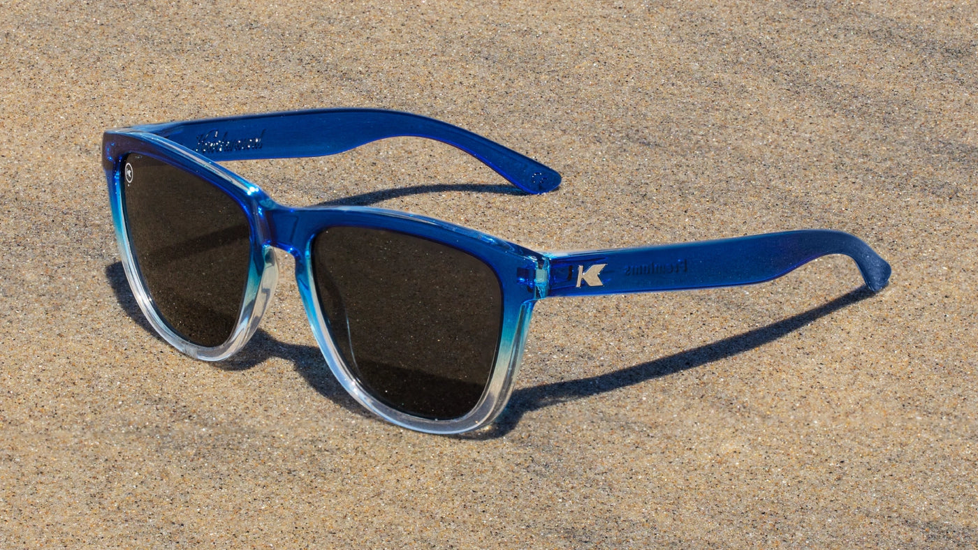 Lifestyle photo of Blue Obsidian Premiums Sunglasses