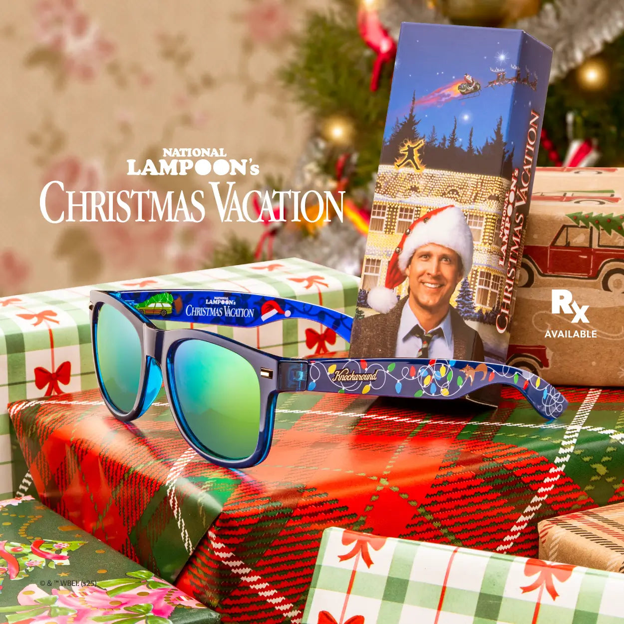National Lampoon's Christmas Vacation sunglasses. Rx available.