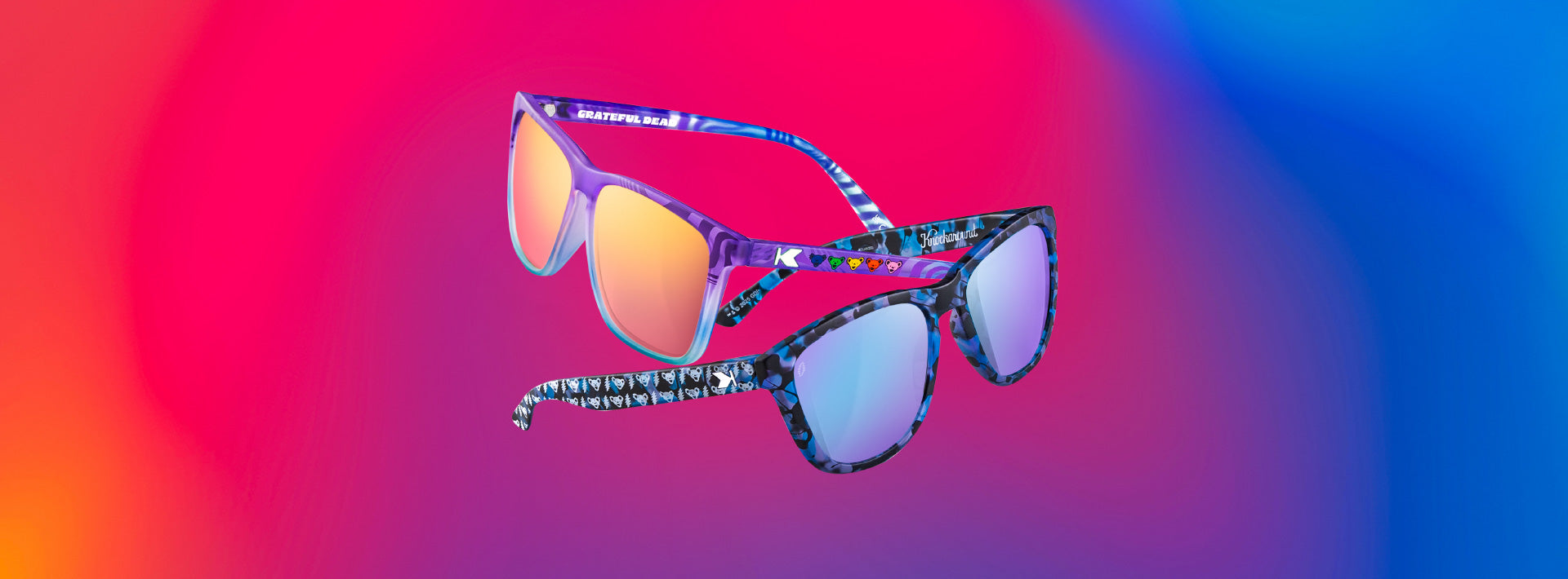 Grateful Dead sunglasses. Bolt Bears Premiums and Trippy Bears Fast Lanes.