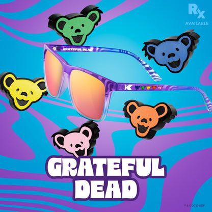 Knockaround x Grateful Dead. Rx Available. ™ & © 2025 GDP.