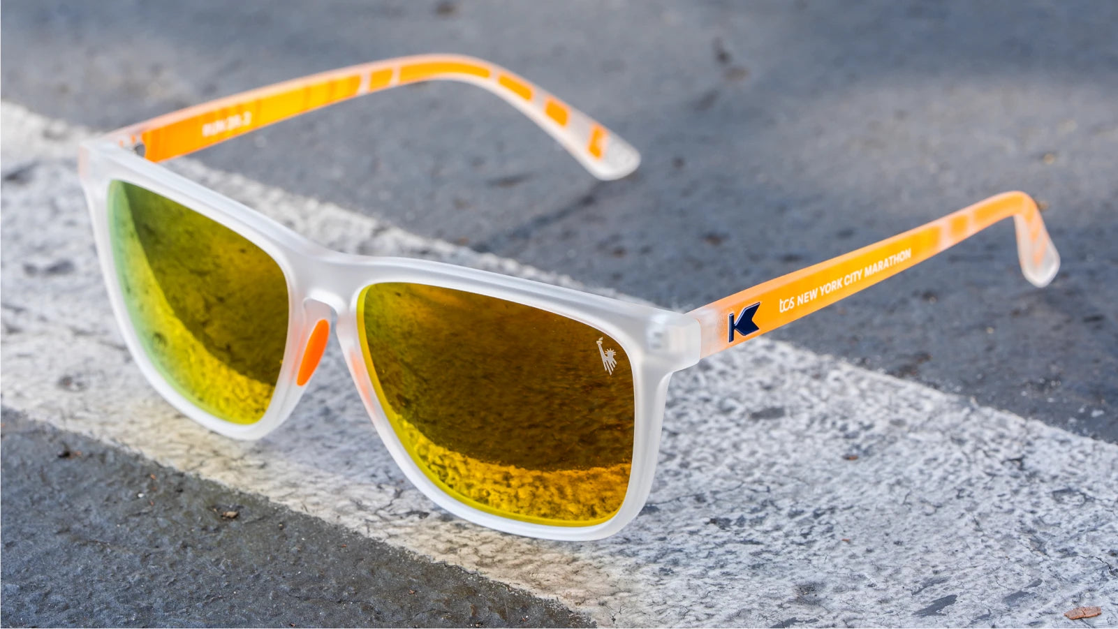 Lifestyle photo of TCS New York City Marathon Fast Lanes Sport Sunglasses