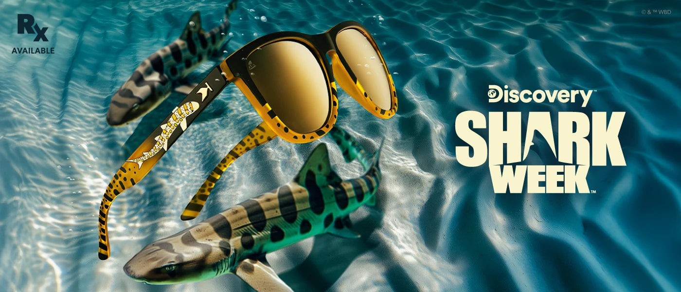 Shark Week 2025 Premiums Sunglasses. Discovery Shark Week™, Rx Available