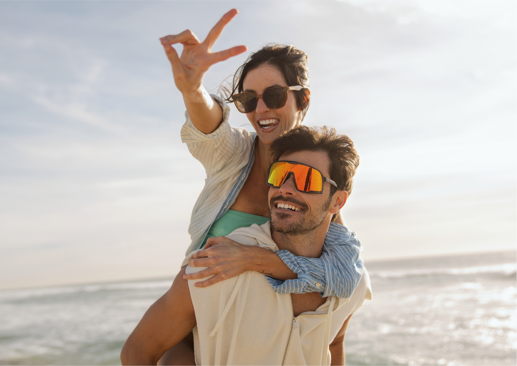 Man wearing Magma Campeones and woman wearing Rio Cloud Catchers