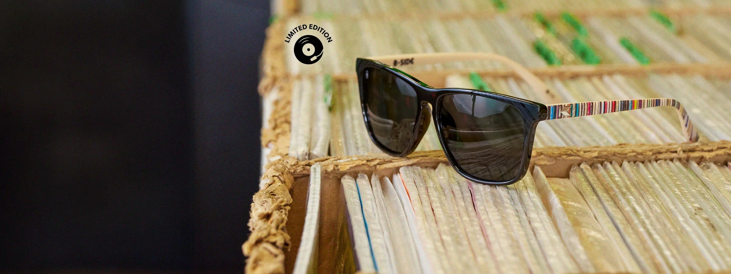 B-Side Limited Edition Fast Lanes sunglasses by Knockaround
