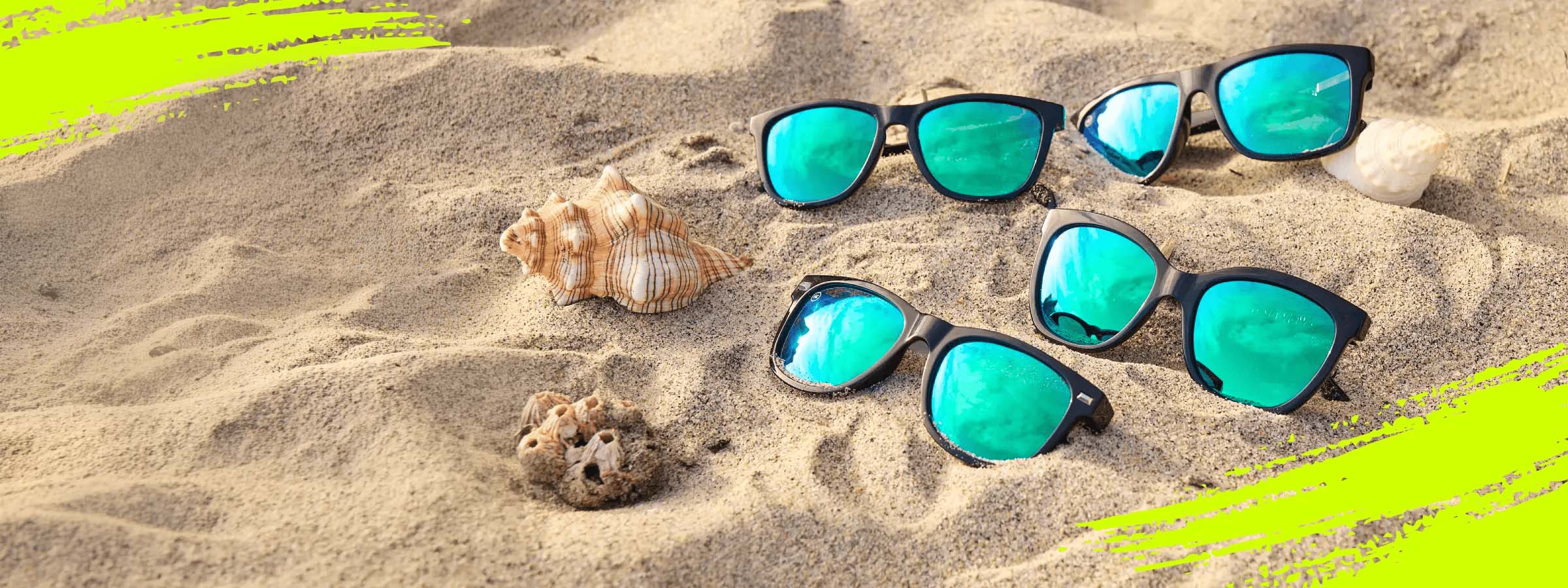 Ibiza Sunglasses on the beach