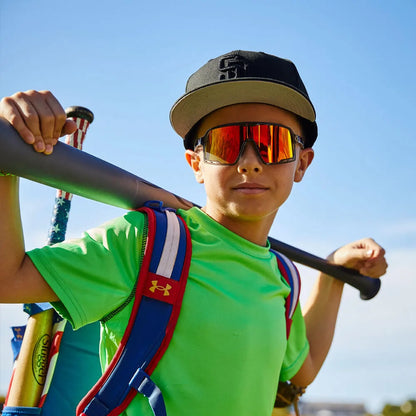 Boy wearing Magma Kids Campeones Sunglasses
