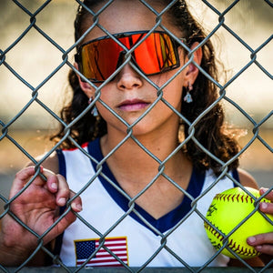 Girl wearing Magma Kids Campeones Sunglasses