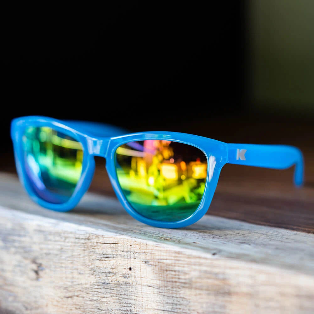 Lifestyle photo of Rainbow Blues Kids Premiums Sunglasses