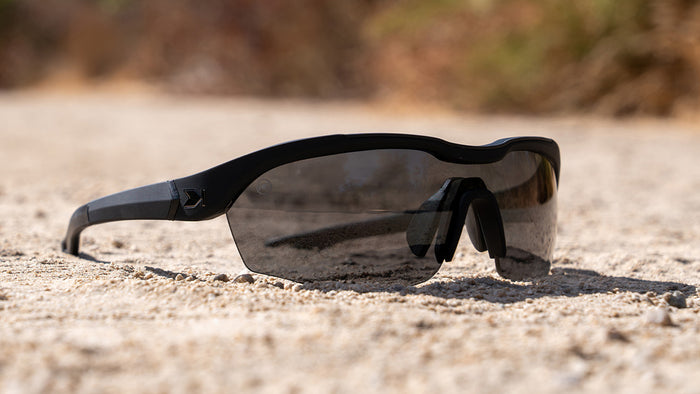 Black on Black Kinetics Sunglasses, Lifestyle