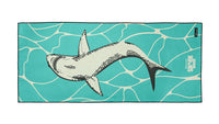 Knockaround and Shark Week 2024 Adventure Towel, Front