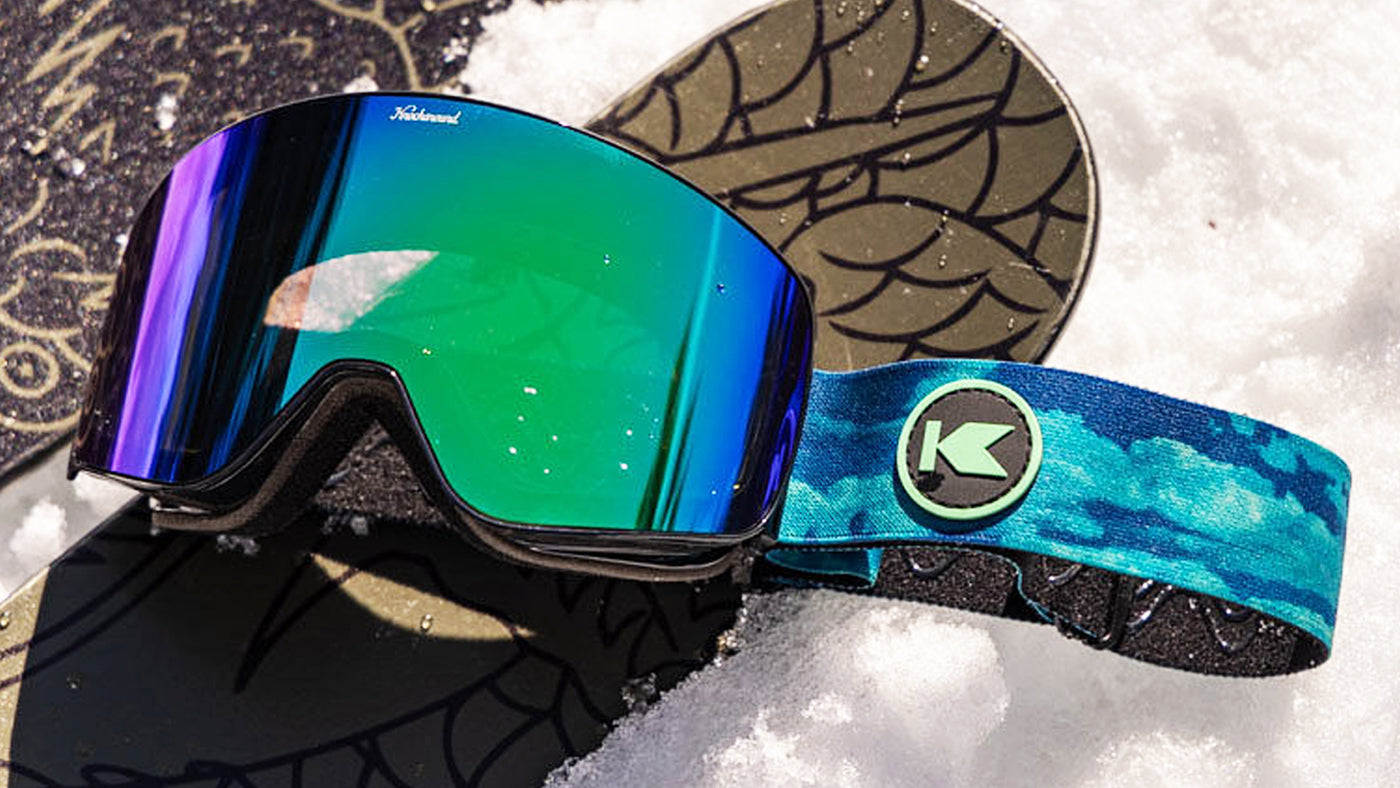 Knockaround Snow Goggles, Green Machine, Lifestyle