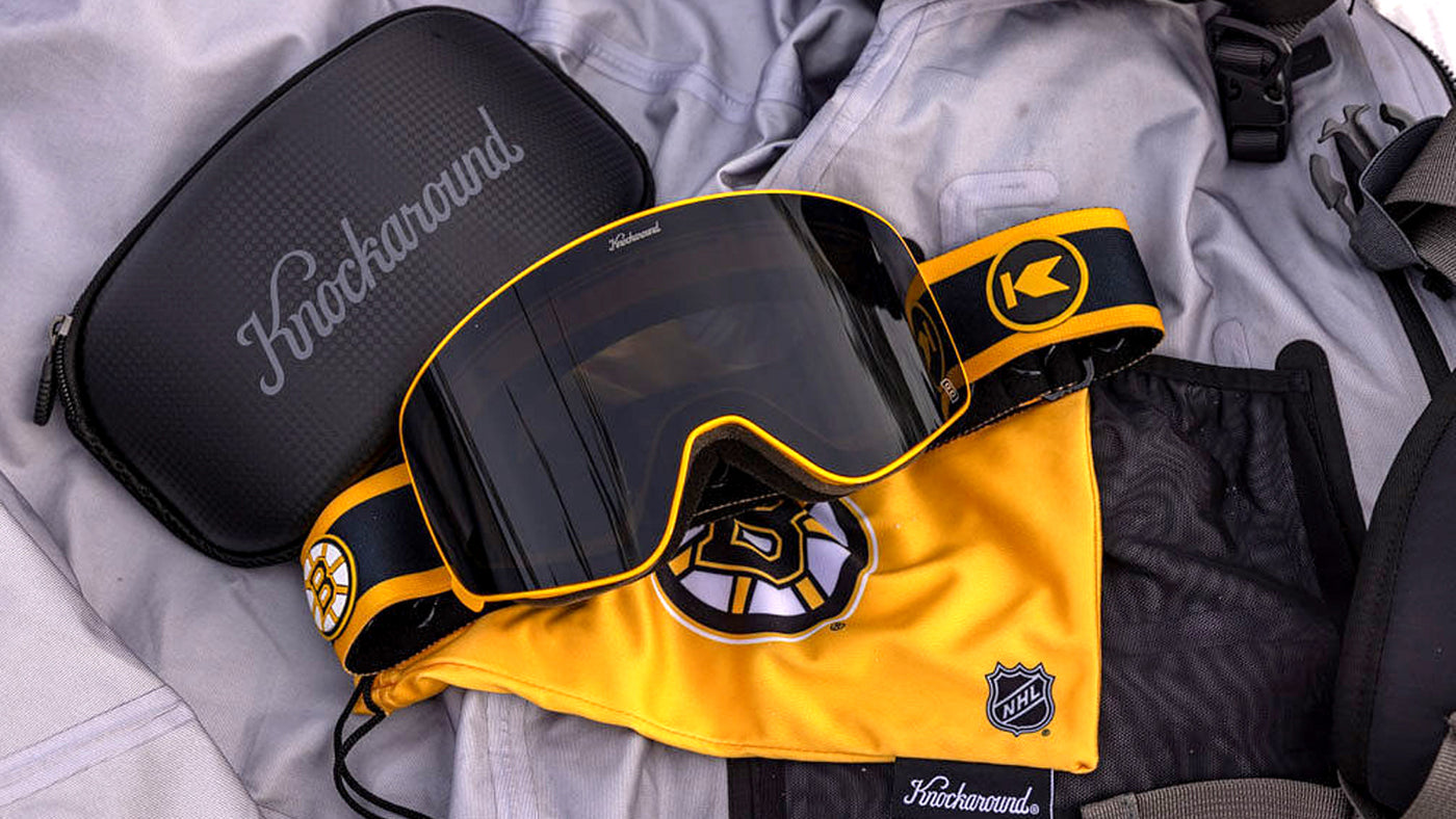 Knockaround Boston Bruins Snow Goggles, Lifestyle