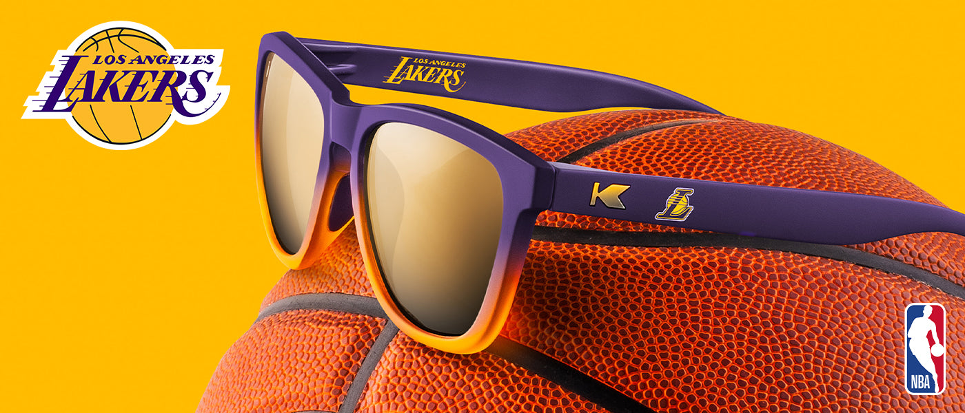 Knockaround x NBA. Los Angeles Lakers Product Desktop Page