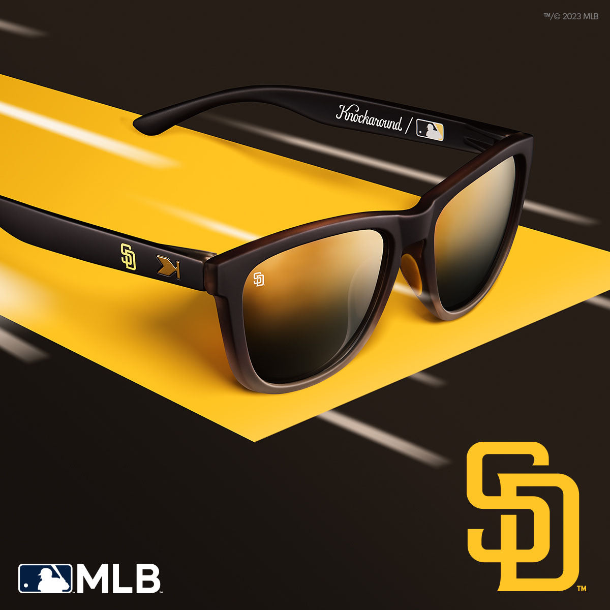 サンディエゴパドレス シティコネクト サングラス Knockaround 正規品 San Diego Padres Sunglasses - Knockaround.com