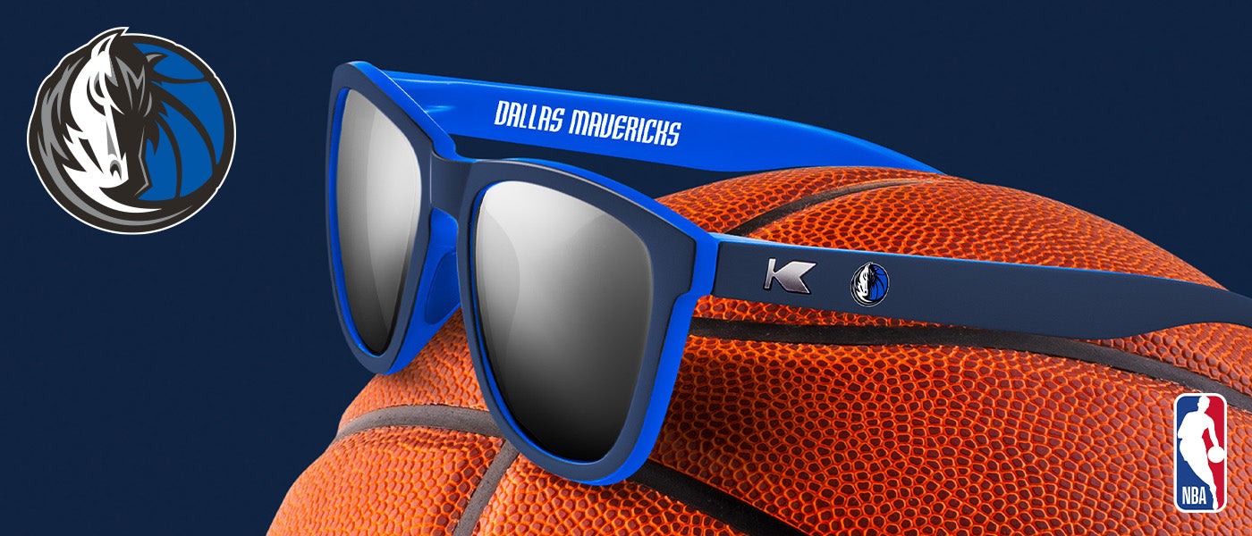 Knockaround x NBA. Dallas Mavericks Product Desktop Page