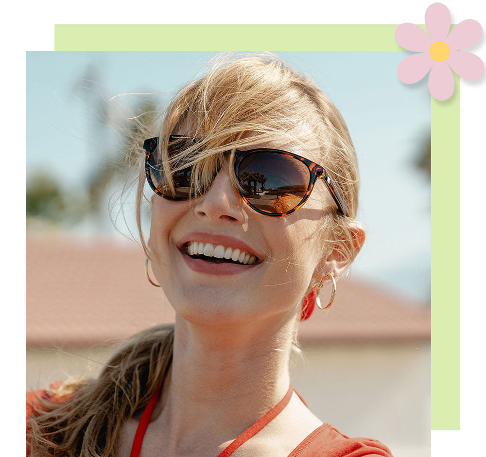 Mother's Day Gift Guide. Mai Tais Sunglasses. Glossy Tortoise Shell Mai Tais sunglasses