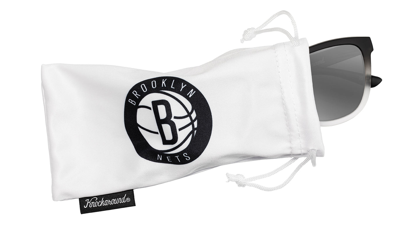 Knockaround and Brooklyn Nets Sunglasses, Pouch