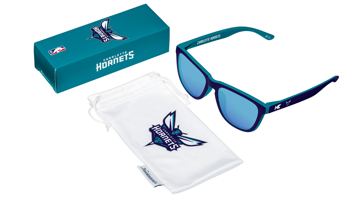 Knockaround and Charlotte Hornets Sunglasses, Set